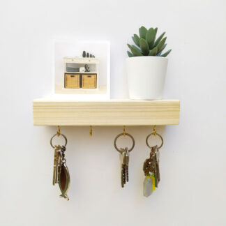 Soporte para llaves de pared